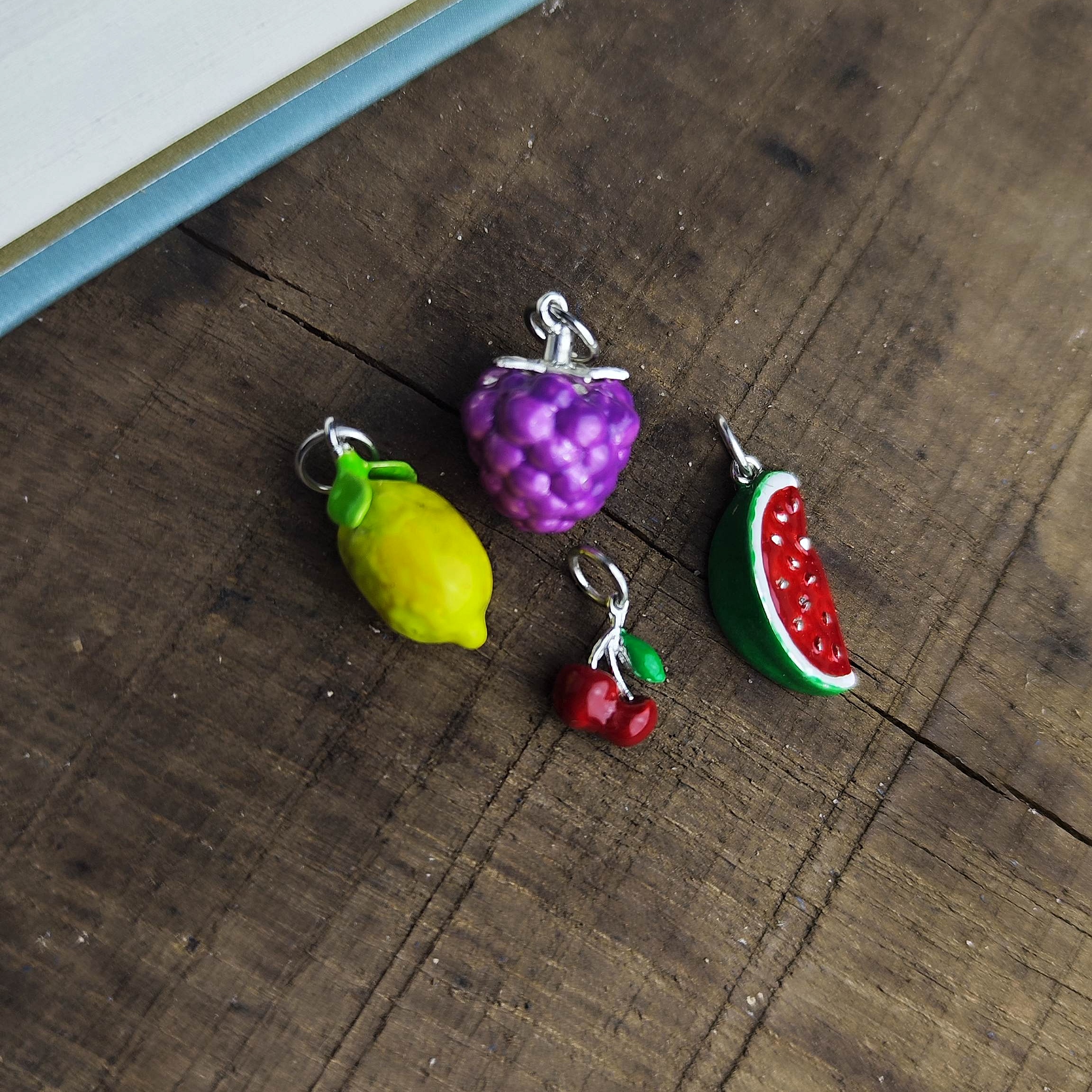 Ciondolo ciliegie - immagine 2