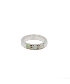 Veretta a tre con Opali Naturali