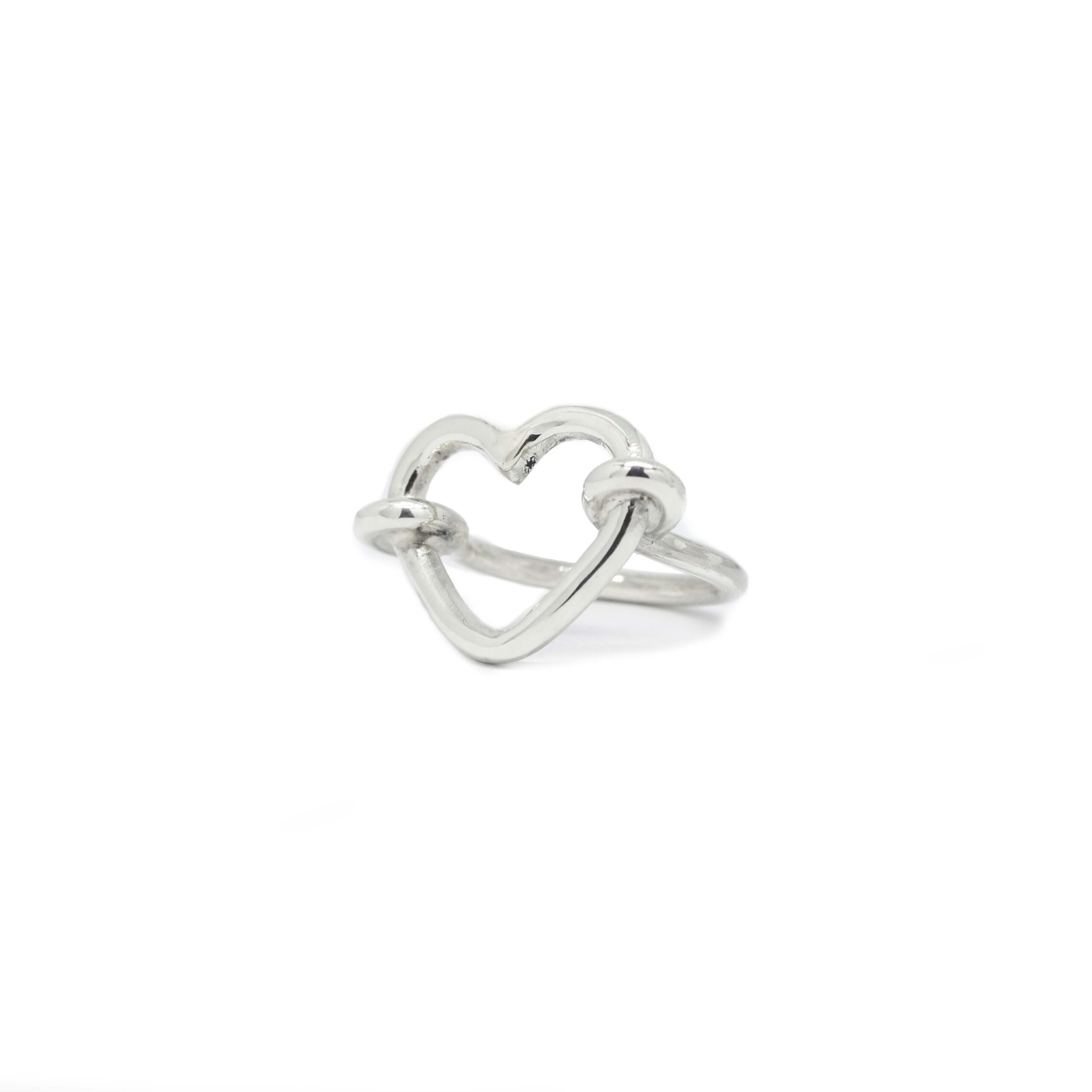 Anello filo a cuore - semplice