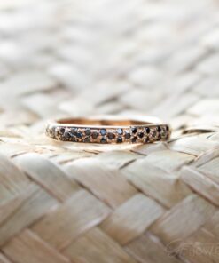 Anello - Oro rosso e Diamanti