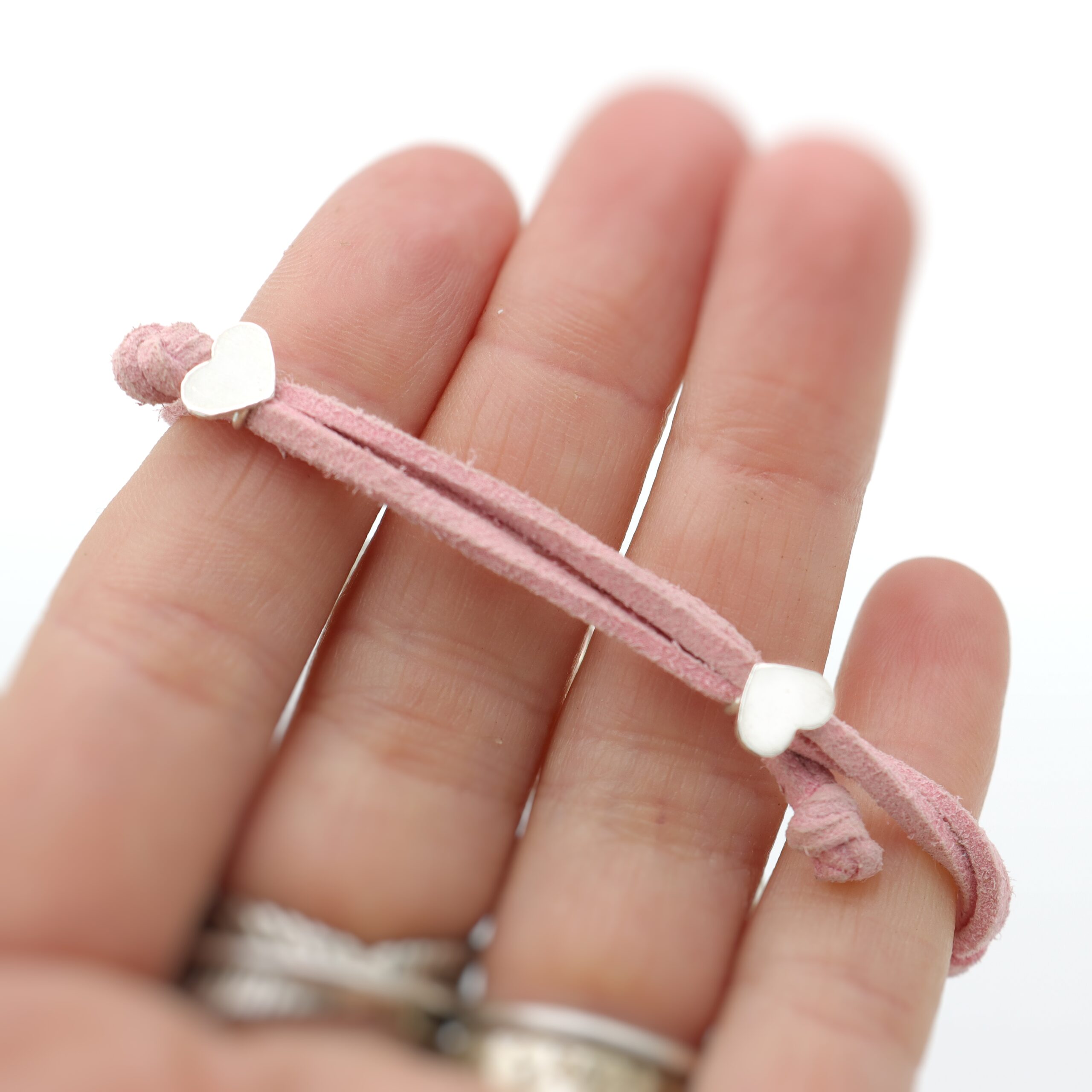 Bracciale filo nome con cordino - immagine 2