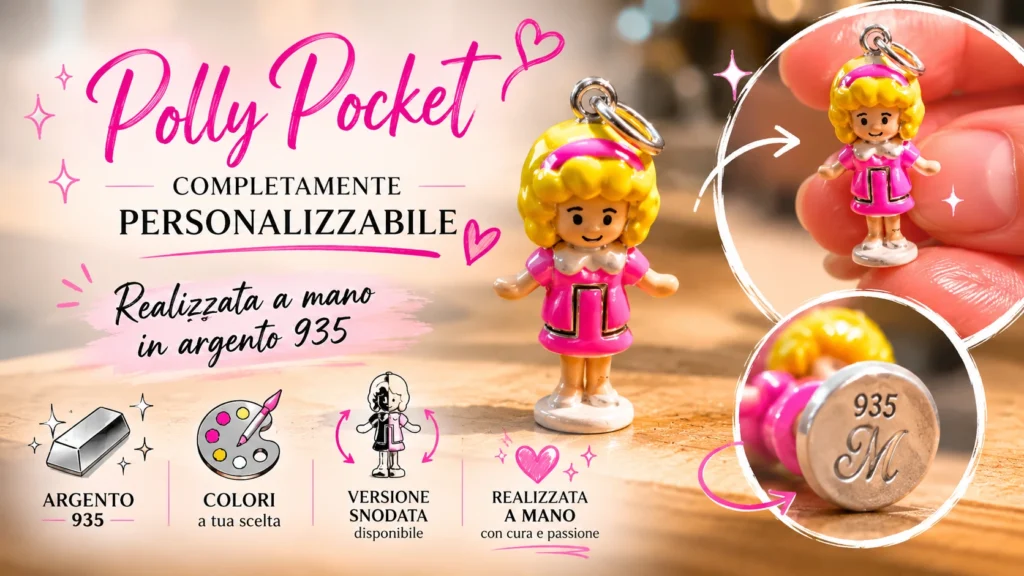 ciondolo polly pocket