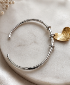 bracciale essenza cuore oro
